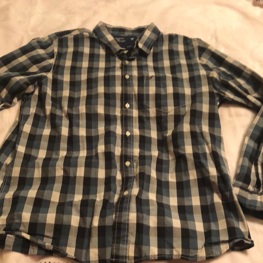 American Eagle Button-Up Shirt XXL 👍🏼👍🏼